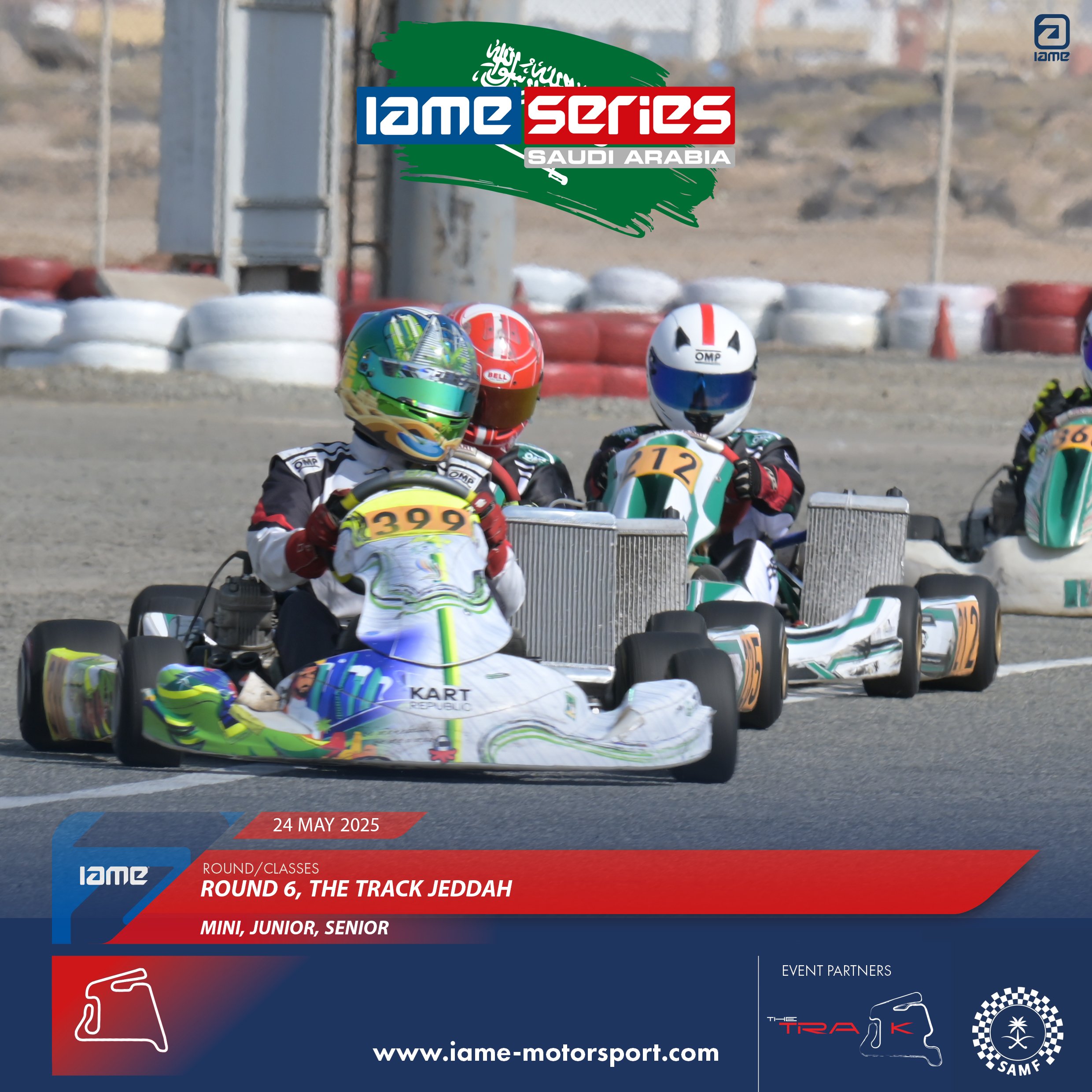 IAME Series KSA - R6: A Karting Spectacle in Jeddah